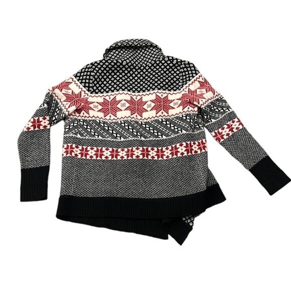 Telluride clothing company Lambswool blend open front Cardigan - Picture 3 of 5